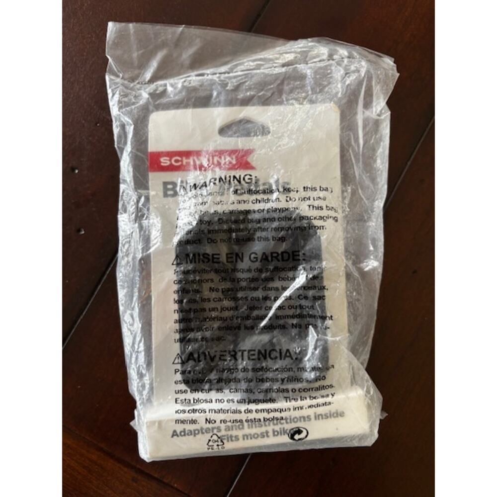 Schwinn Universal Bike Pedal Set w/ Adaptors S76173A NEW